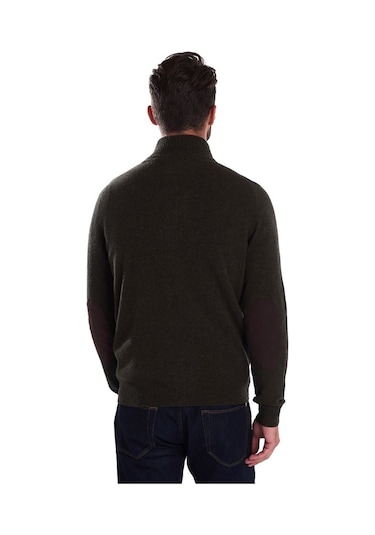 Barbour Patch Zip Through Hırka Gn73 Seaweed Kahverengi