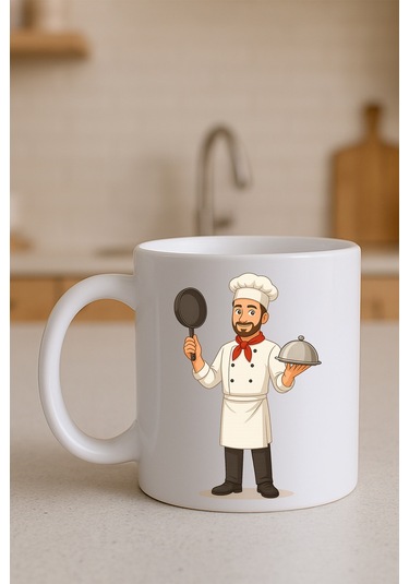 Meslek Baskılı Kupa Erkek Aşçı