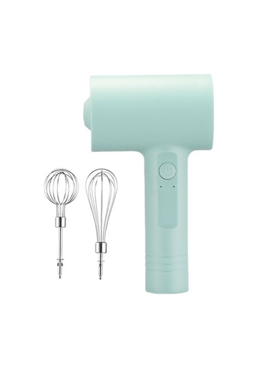 Soulader Kablosuz Pratik El Tipi Yumurta Çırpma Makinesi, Mutfak Şefi Mikseri, Mini Çırpıcı Yeşil