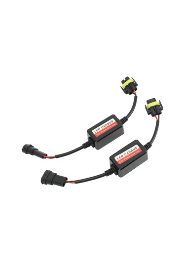 Reedark 2 Adet 12v H8/h9/h11 Led Far/fonksiyon Lambası Decoder - Canbus Hatası, Titreme Sorununu Çözürür, Plug & Play