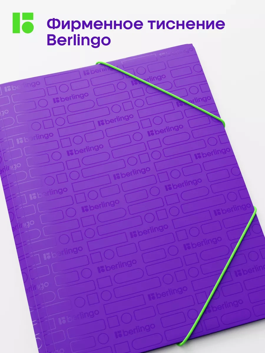 Berlingo Lastikli Kağıt Ve Belge Klasörü, A4 256987243