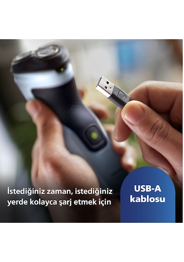 Philips 3000X Serisi Islak & Kuru Elektrikli Tiras Makinesi - X3063/00