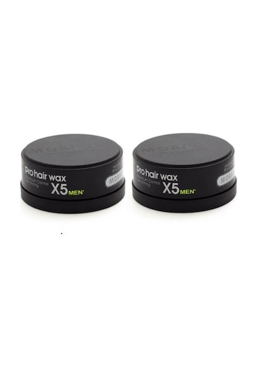 Morfose Pro Hair X5 Men Maximum Control Wax Siyah 2 x 150 ML