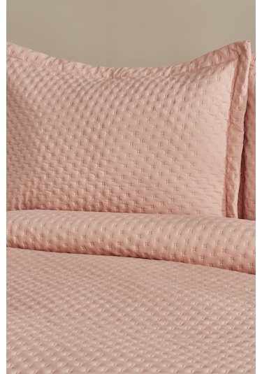 Karaca Home Breeze Soft Çift Kişilik Yatak Örtüsü Somon 200.22.14.0383