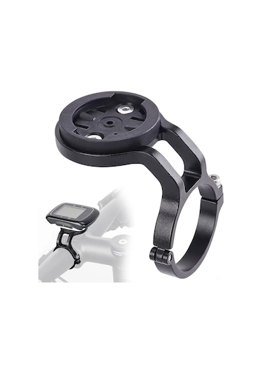 Vkemall Bisiklet Bilgisayarı Tutucu, Kolay Kurulum, Evrensel Uyum, Hafif Ve Dayanıklı Alüminyum Alaşım, Siyah Siyah