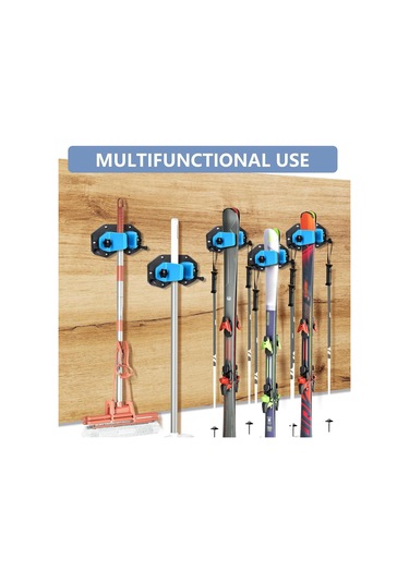 Dolıty Kayak Snowboard Duvar Rafı Aksesuarı Kayakları 1-adet 1 Adet Çok Renkli