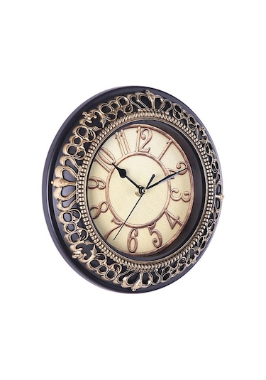 Trendooze Yuvarlak Vintage Sayılar Saati Pas-dayanıklı Ofisi Mutfak İçin Ev Duvar Açık Rt