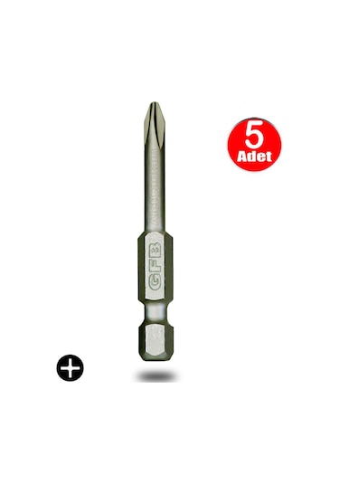 Aletçantam Gfb Bits Yıldız Uç Vidalama Matkap Ucu Ph1 X 50mm - 5 Adet