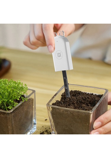 Geeksen Akıllı Toprak Nem Ölçer, Uzaktan Kontrol Ve Nem Sensörlü, Mobil Uygulama İle Bahçe Bitkileri İçin İdeal