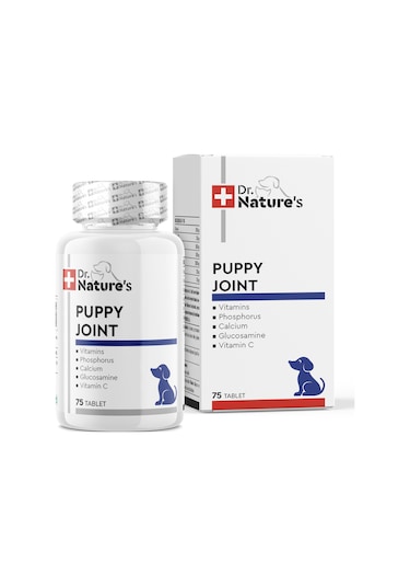 Dr. Nature's Puppy Joint  Yavru Köpek Vitamini 75 Tablet