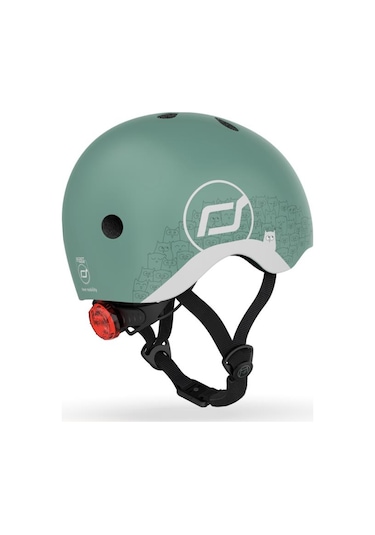 Scoot And Ride Helmet Reflective Bebek Kaskı Xxs-s Yeşil 181206-96497