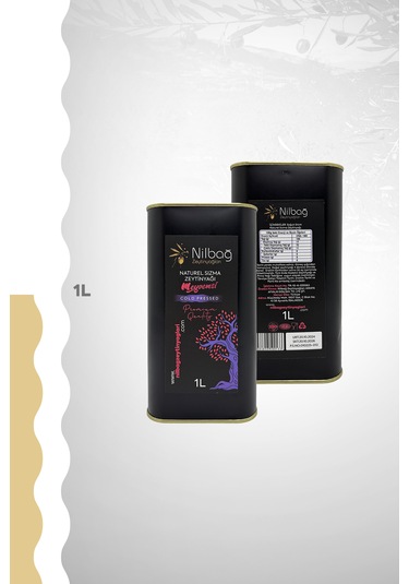 Nilbağ Zeytinyağları Ayvalık Natural Sızma Zeytinyağı Meyvemsi Teneke 1 L