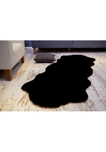 Tappeto Re x  Tavşanı Post Peluş Siyah