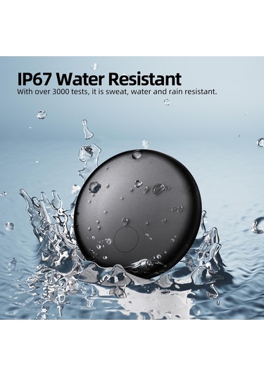 Yuntech01 Siyah Gps Bluetooth Takip Cihazı - Canlı Konum Gösterme, Uzun Pil Ömrü, Evcil Hayvan/çocuk/ev Eşyaları İçin, 1 Adet