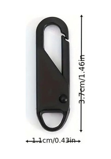 Fermuar Sürgüsü Başlığı , Yedeği Çok Renkli