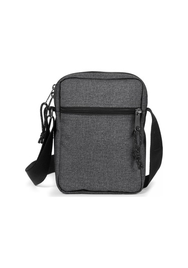 Eastpak Ek045 The One Omuz Çantası (Black Denim) Gri Melanj