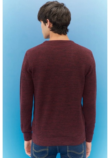Lee Erkek Kazak Bordo L212149810 L212149 Regular 24kmc8000074 Mc80058 Bordo