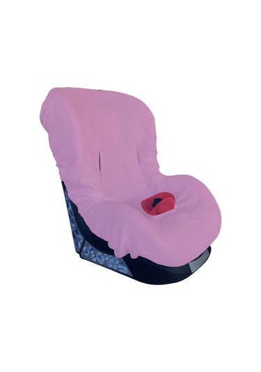 4katlı Müslin Bebek Oto Koltuk Kılıfı Lastikli %100pamuk G.k