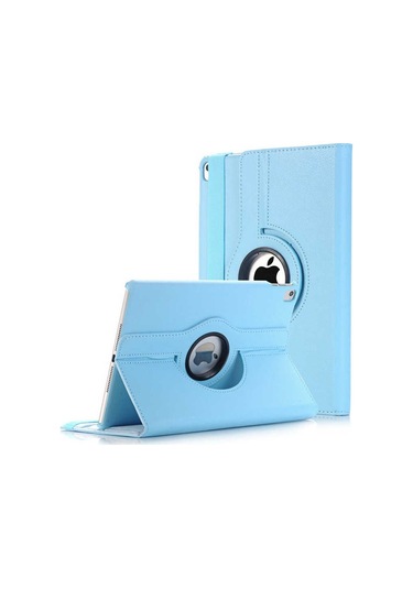 Kilifone - İpad Uyumlu İpad 9.7 2018 6.nesil - Kılıf 360 Dönebilen Stand Olabilen Koruyucu Tablet Kılıfı - Mavi