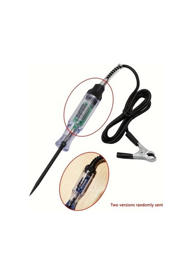 Willowhaven Siyah Dijital Ekranlı 6-24v Dc Araç Test Kalemi Profesyonel Tamir Ve Elektrik Devre Testi