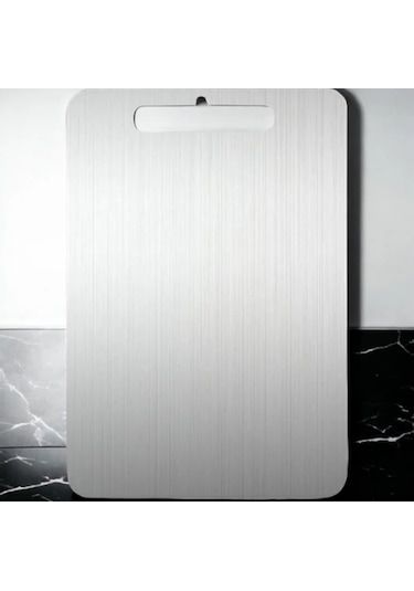 Erya Home Paslanmaz Çelik Antibakteriyel Kesme Tahtası Yüksek Kalite 24 x 36