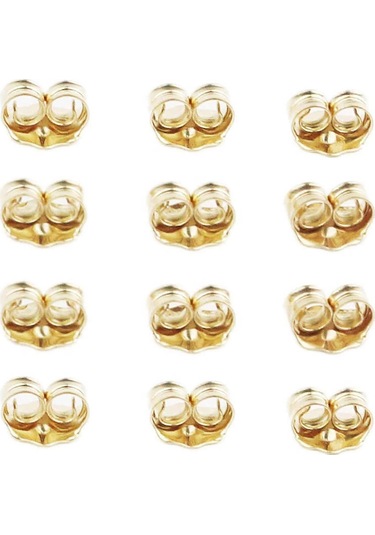 14 Ayar Altın Küpeler Sarı Küpeler