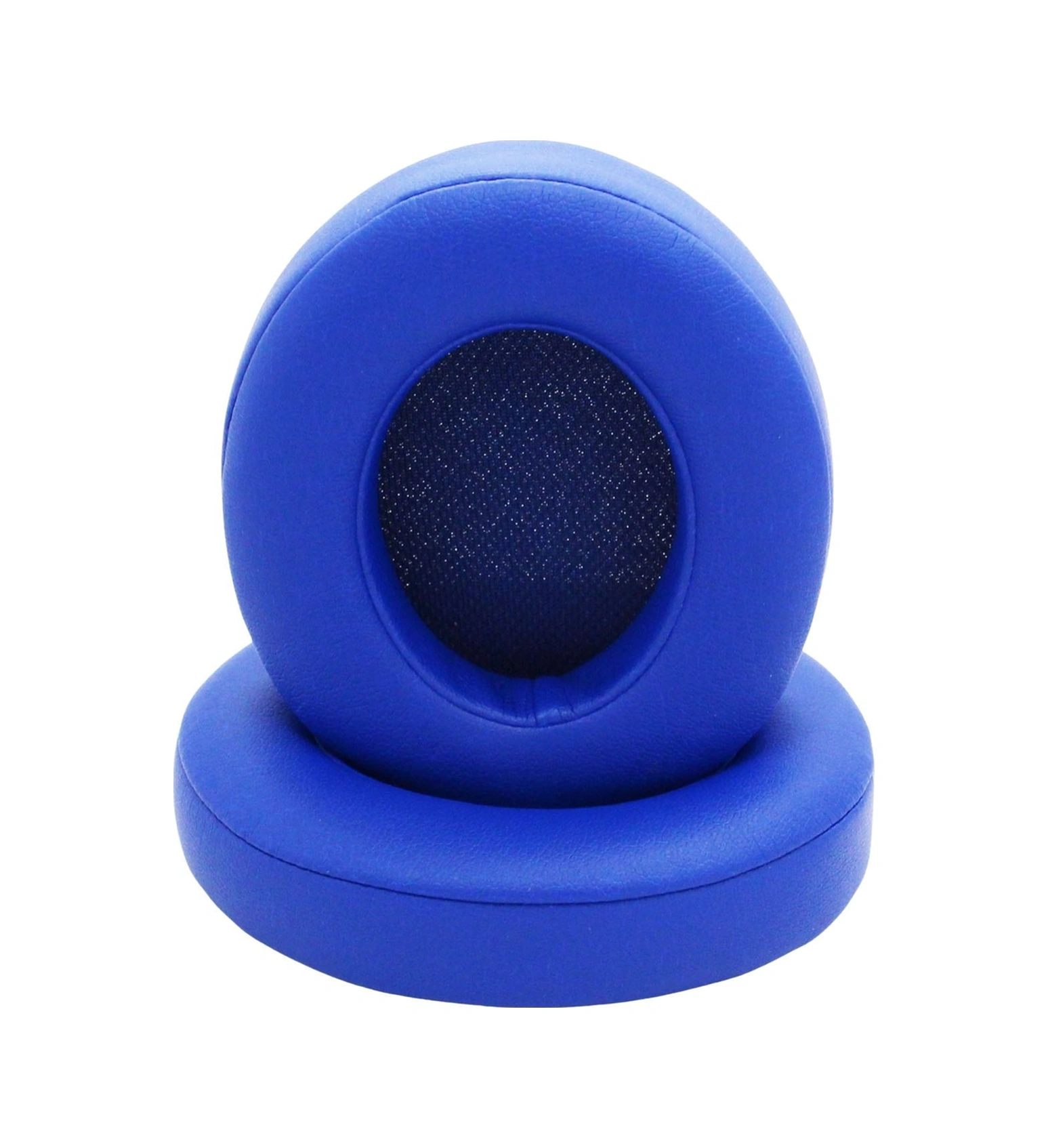 Qingmipy Beats Studio 2/3 İçin Mavi Değiştirme Kulaklık Örtüsü - Protein Deri + Hafıza Köpük Mavi