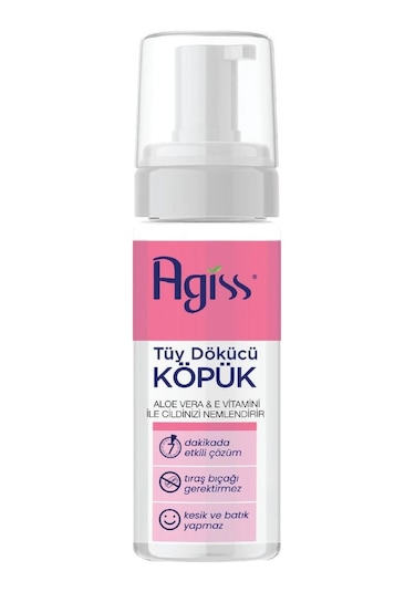 Agiss Tüy Dökücü Köpük 150 ML