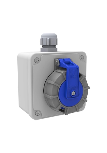 Bemis Duvar Priz 1x16a Ip68 Bs1-1402-7510