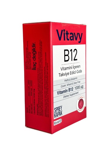 Vitavy B12 Vitamini Sprey 10 ML 75 Puff