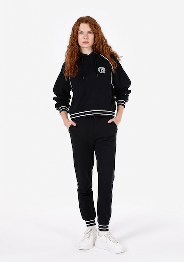 Colins Siyah Kadın Eşofman Altı Cl1071841 Q1.v1 Blk Siyah