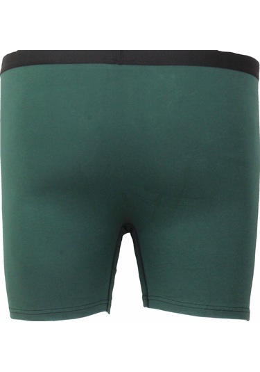 Starbattal Erkek Büyük Beden Likralı Uzun Paça Boxer 11906 Hakı-hakı Haki