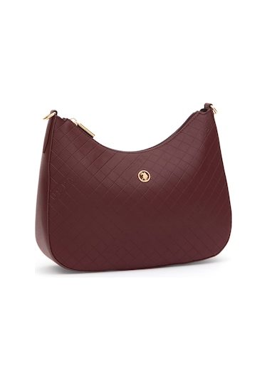 U.S. Polo Assn. Kadın Bordo Omuz Çantası 50317803-VR014