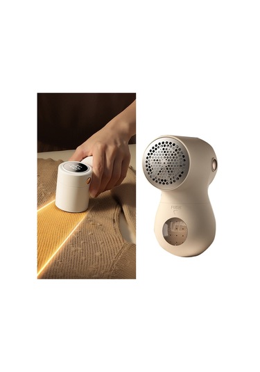 Sones Joyroom Jr-cy517 Usb Giysi Tüylenme Düzeltici Ev Tipi Saç Temizleme Makinesi, Stil: 2 Bıçak Başlığıyla Bej