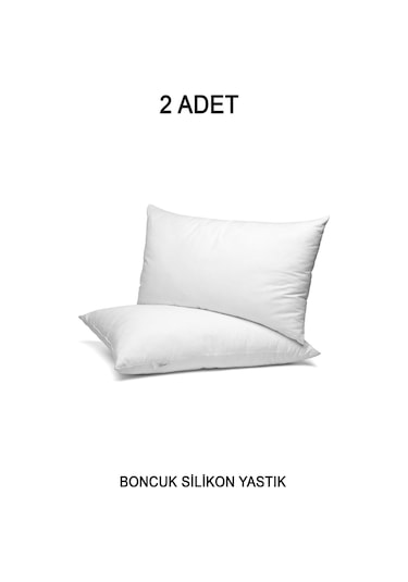 Vionel Home 2 Adet Ekonomik Boncuk Silikon Otel Yastığı 50 x 70