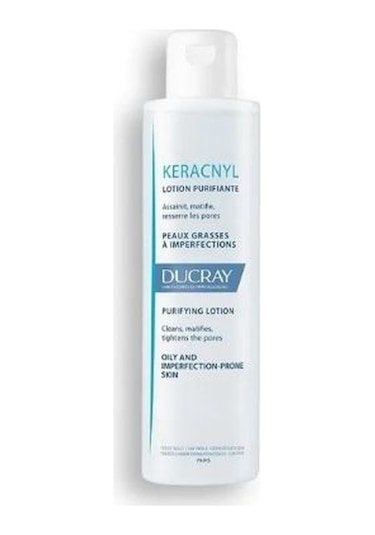 Ducray Keracnyl Purifying Lotion Sebum Üreten Ciltler İçin 200 ML