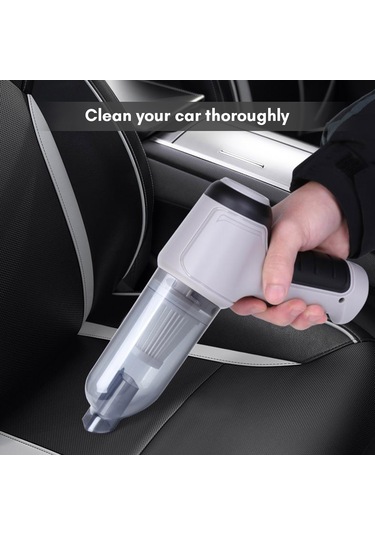 Youmex Yeşil Usb Şarjlı Ev/araç El Fırçası Süpürgesi - 3'ü 1 Arada Hava Pompa Ve Blower Fonksiyonu, 9000pa Emme Gücü, İçinli Lityum Pil