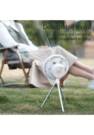 Cbtx DQ213 4000 mAh Taşınabilir Kamp Tipi Fan