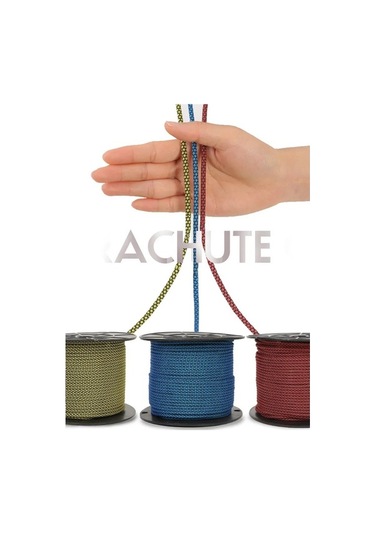 Besthome1 Güvenlik İçin 4mm 9-çekirdek Açık Hava Paracord Dağcılık Halatı 20m Siyah Siyah