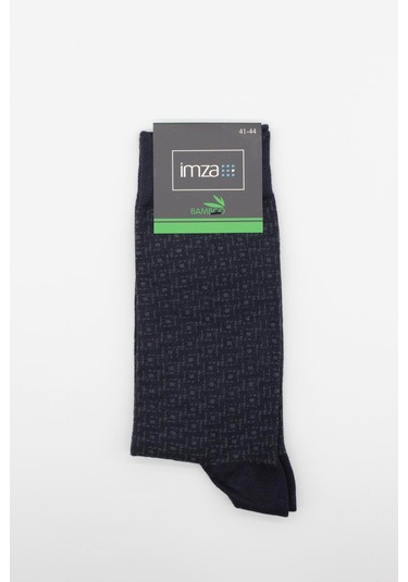 Koyu Lacivert Bambu Desenli Çorap 1060245104 Koyu Lacivert