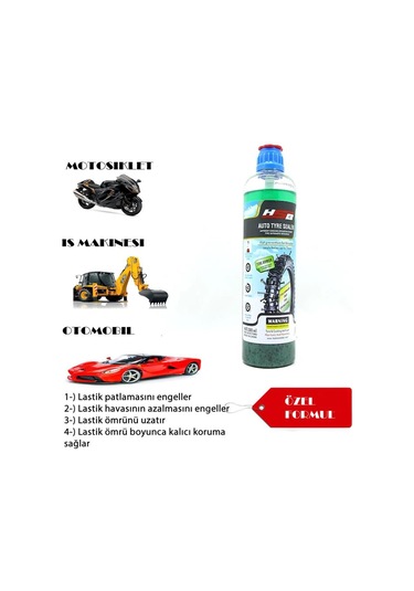 Hsb Lastik Patlak Sıvısı 500Ml