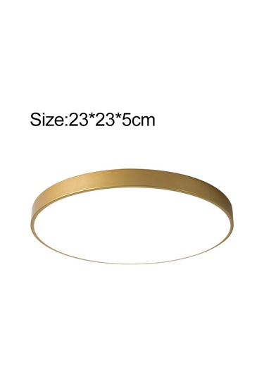 Macaron Yuvarlak Tavan Lambası, Basamaksız Karartma For 23cm Diğer Diğer