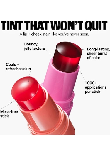 Cooling Water Jelly Tint Lip + Cheek Blush Stain Spritz