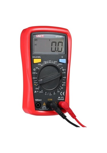 Novahub Uni-t Ut33b+ Lcd Dijital Multimetre, Dc/ac Gerilim-akım Ölçer, Direnç Test Cihazı, Voltmetre Ampermetre