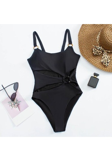 Kadın Monokini Dolgulu Balenli Düz Renk Kare Yaka Tek Parça Bikini İçi Boş Tasarımlı Plaj Tatil Mayosu Ordu Yeşili Kadın Monokini Dolgulu Balenli Düz Renk Kare Yaka Tek Parça Bikini İçi Boş Tasarımlı Plaj Tatil Mayosu Ordu Yeşili