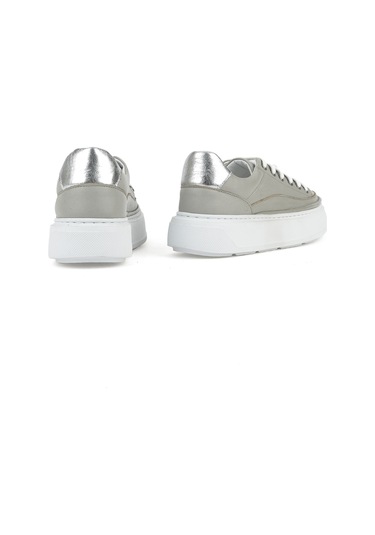 Ziya, Kadın Hakiki Deri Sneaker 1511035z6200 Açık Gri 1511035z6200 430 Açık Gri