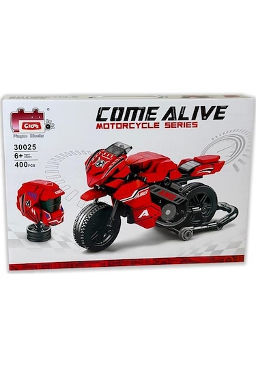 Ctoys Come Alive Blok Yarış Motoru 400 Parça 30025