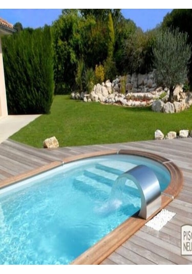 DEV PASLANMAZ 400x1000 mm Lüks Model Havuz Şelale AISI 304 Kalite