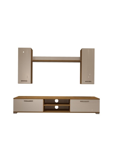 Decoraktiv Eko 7 Mdf Dvd Tv Ünitesi Tv Sehpası Pera - Beyaz