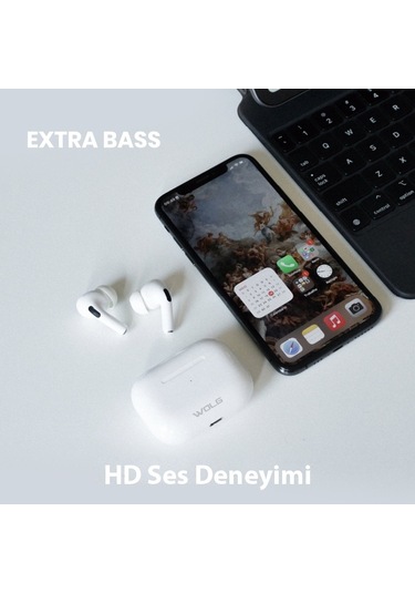 Wolg TB05 TWS Kablosuz Bluetooth 5.1 Kulak İçi Kulaklık